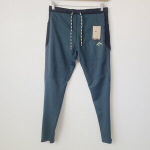 Nike Trail Lunar Ray Winterized Running Tights FB8599-328 Size L Deep Jungle